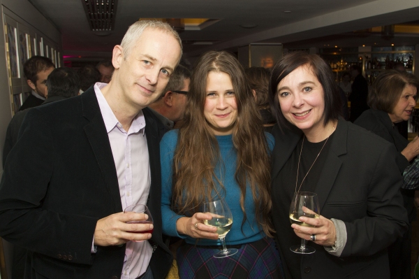 Dominic Cooke, Lucy Kirkwood and Vicky Featherstone Photo Credit: Dan Wooller/wooller Photo