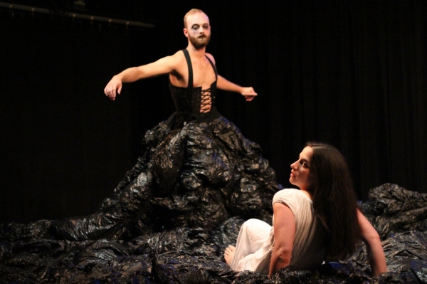 Photo Flash: First Look at Hallie Martensen and Mitchell Bloom in Villanova's EVERYMAN Image