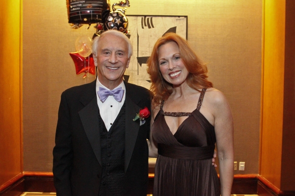 Carolee Carmello with Chairman Emeritus Bud Mayo of Digiplex Theaters Photo