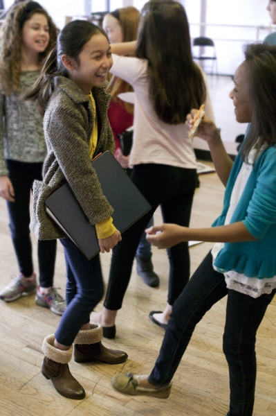 Photo Flash: Young Stage, Film and TV Performers Rehearse for SONGS FOR STORY SHIFTERS Image