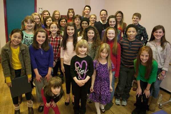 Photo Flash: Young Stage, Film and TV Performers Rehearse for SONGS FOR STORY SHIFTERS Image