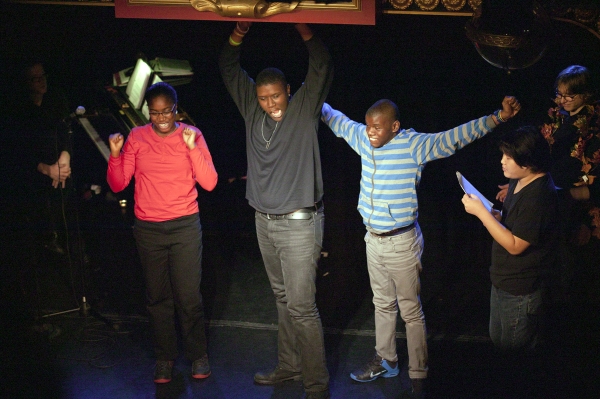 Photo Flash: Young Stage, Film and TV Performers Rehearse for SONGS FOR STORY SHIFTERS Image