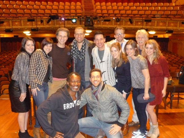 Exclusive Photo Flash: Cast of FIRST DATE Visits A TIME TO KILL on Broadway! Image