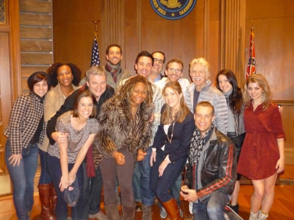 Exclusive Photo Flash: Cast of FIRST DATE Visits A TIME TO KILL on Broadway! Image
