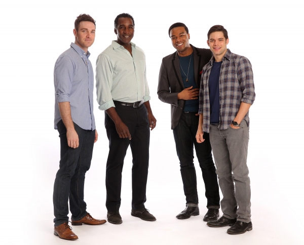 MEN: Tyler Hanes, Norm Lewis, Grasan Kingsberry, Jeremy Jordan Photo