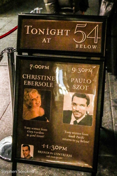Photo Coverage: Christine Ebersole Performs with Aaron Weinstein Trio at 54 Below Image
