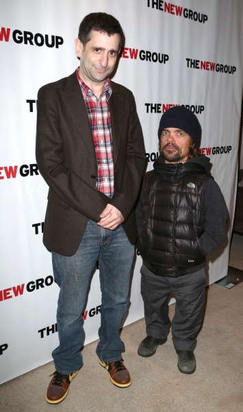 Jonathan Marc Sherman and Peter Dinklage Photo