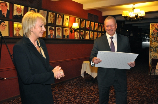 Photo Coverage: MAMMA MIA! Creator Judy Craymer Receives Sardi's Portrait Image