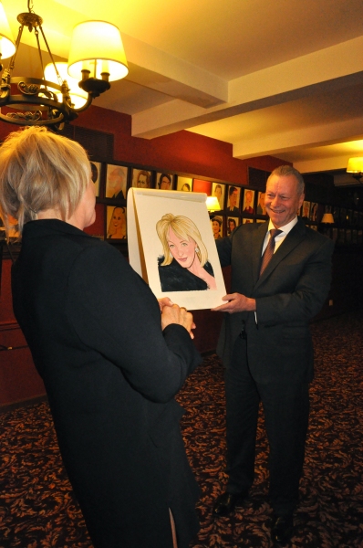 Photo Coverage: MAMMA MIA! Creator Judy Craymer Receives Sardi's Portrait Image