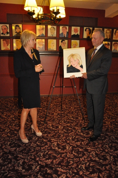 Photo Coverage: MAMMA MIA! Creator Judy Craymer Receives Sardi's Portrait Image