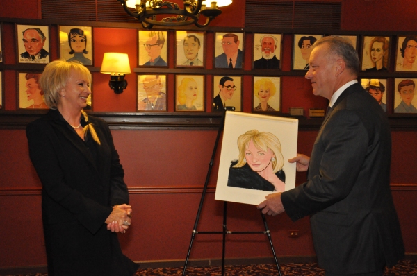 Photo Coverage: MAMMA MIA! Creator Judy Craymer Receives Sardi's Portrait Image