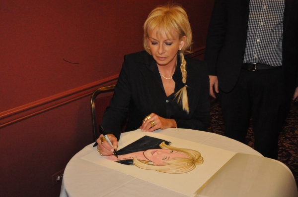 Photo Coverage: MAMMA MIA! Creator Judy Craymer Receives Sardi's Portrait Image