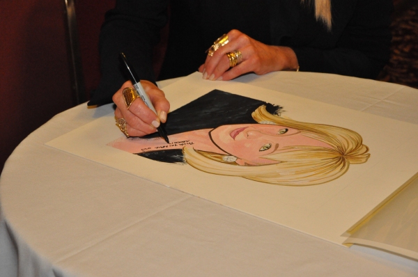 Photo Coverage: MAMMA MIA! Creator Judy Craymer Receives Sardi's Portrait Image