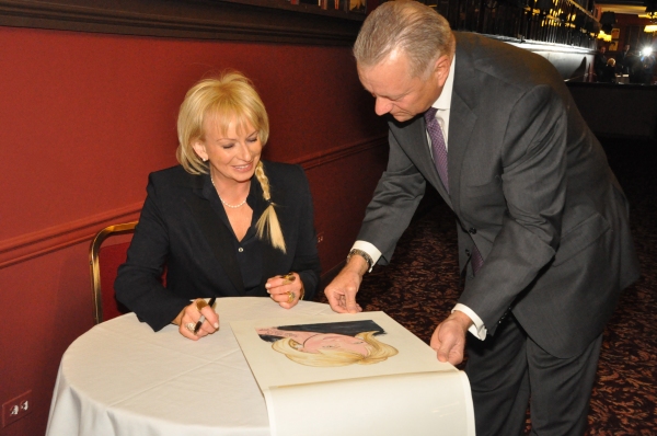 Photo Coverage: MAMMA MIA! Creator Judy Craymer Receives Sardi's Portrait Image