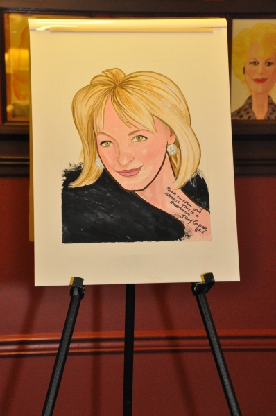 Photo Coverage: MAMMA MIA! Creator Judy Craymer Receives Sardi's Portrait Image