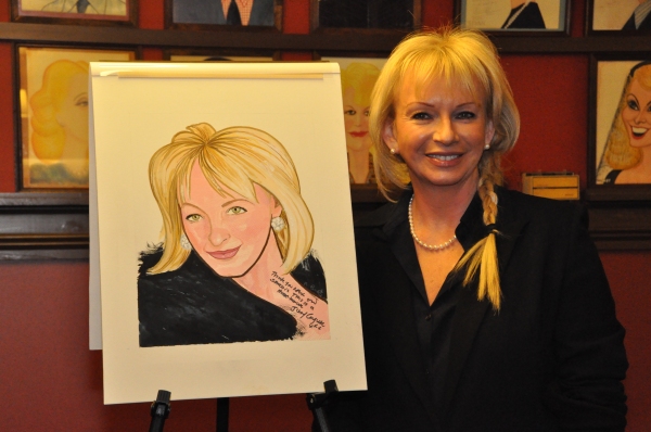 Photo Coverage: MAMMA MIA! Creator Judy Craymer Receives Sardi's Portrait Image