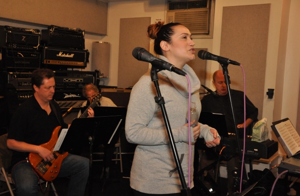 Photo Coverage: Constantine Maroulis, Emma Hunton, Michael Cerveris and More in Rehearsals for ROCKERS ON BROADWAY Image