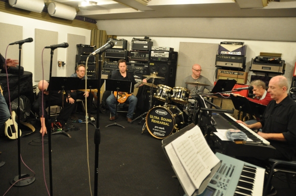 Photo Coverage: Constantine Maroulis, Emma Hunton, Michael Cerveris and More in Rehearsals for ROCKERS ON BROADWAY Image