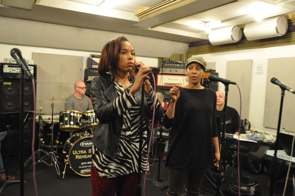 Photo Coverage: Constantine Maroulis, Emma Hunton, Michael Cerveris and More in Rehearsals for ROCKERS ON BROADWAY Image