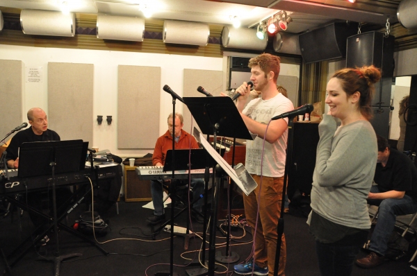 Photo Coverage: Constantine Maroulis, Emma Hunton, Michael Cerveris and More in Rehearsals for ROCKERS ON BROADWAY Image