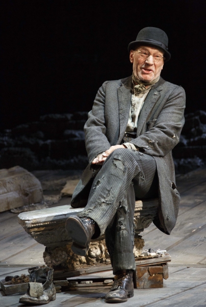 Patrick Stewart in WAITING FOR GODOT Photo