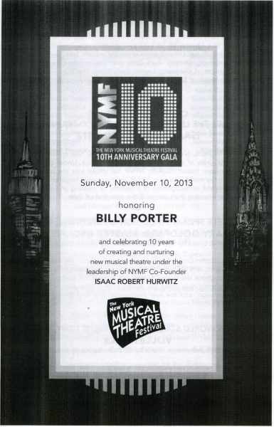 Photo Coverage: Billy Porter Gets Honored at NYMF's 10th Anniversary Gala  Image