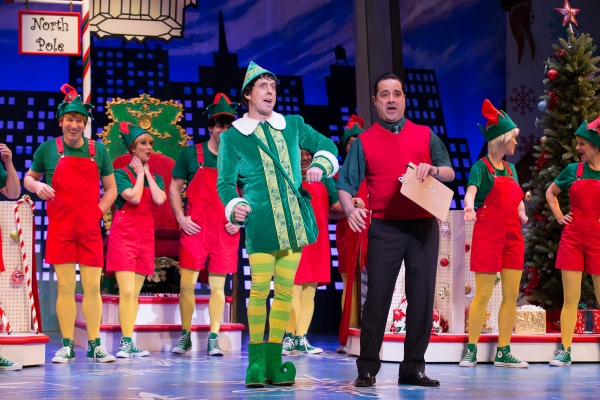 Photo Flash: Christopher Sutton and More in ELF, Opening Tonight at Walnut Street Theatre Image