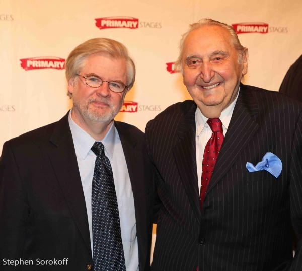 Christopher Durang & Fyvush Finkel Photo