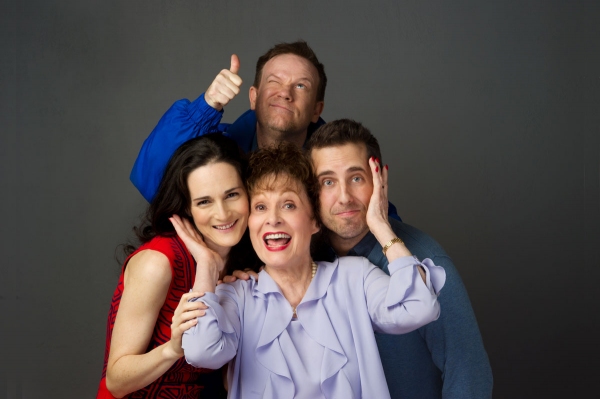Photo Flash: In Rehearsal with Carol Lawrence & HANDLE WITH CARE Cast! Image