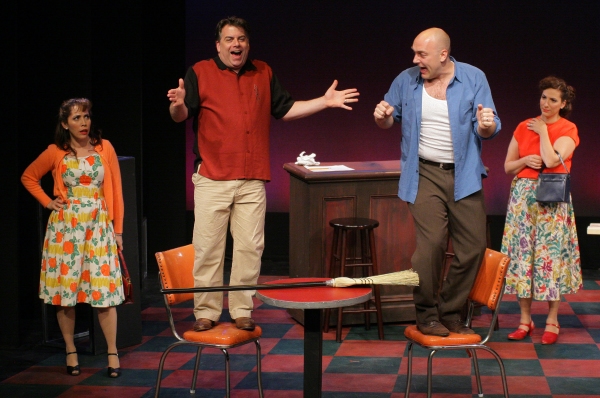 Photo Flash: First Look at York Theatre Company's BUDDY'S TAVERN with Andrea Burns & Alexander Gemignani Image