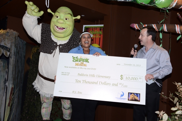 Photo Flash: SHREK THE MUSICAL Celebrates NAfME Grants with Baldwin Hills Elementary 