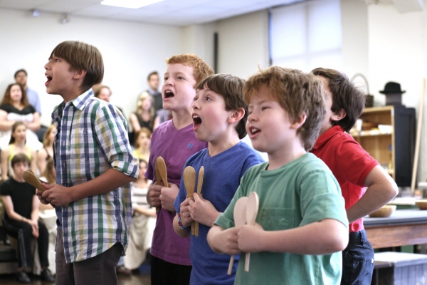 Photo Coverage: In Rehearsal with the Cast of Paper Mill Playhouse's OLIVER!  Image
