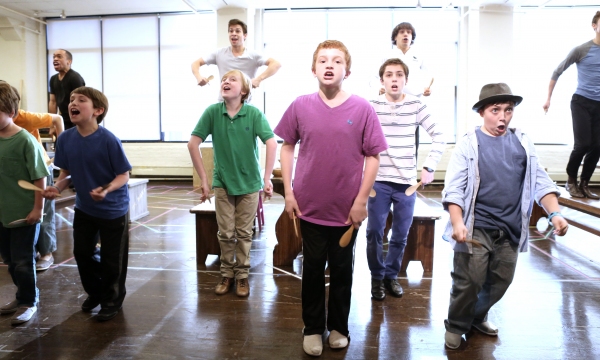 Photo Coverage: In Rehearsal with the Cast of Paper Mill Playhouse's OLIVER!  Image