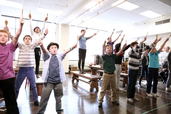 Photo Coverage: In Rehearsal with the Cast of Paper Mill Playhouse's OLIVER! 