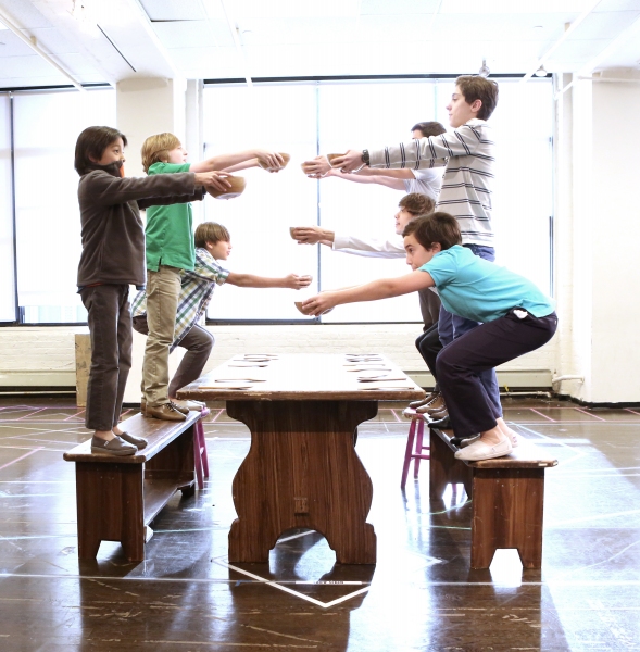 Photo Coverage: In Rehearsal with the Cast of Paper Mill Playhouse's OLIVER!  Image