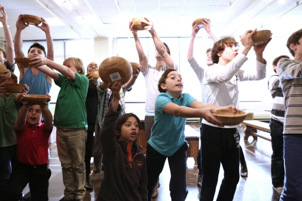 Photo Coverage: In Rehearsal with the Cast of Paper Mill Playhouse's OLIVER!  Image