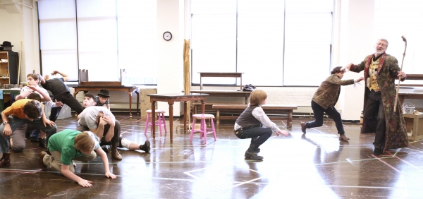 Photo Coverage: In Rehearsal with the Cast of Paper Mill Playhouse's OLIVER!  Image