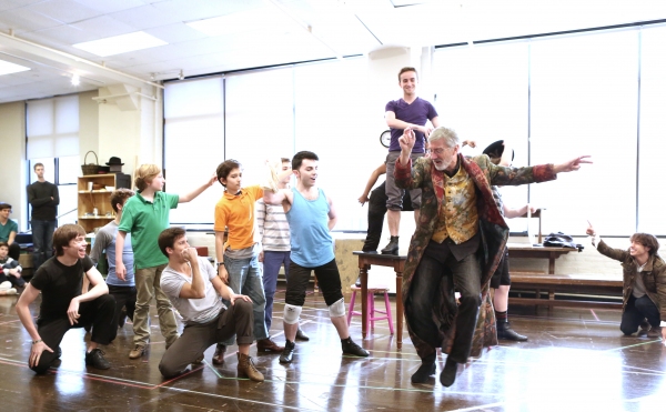 Photo Coverage: In Rehearsal with the Cast of Paper Mill Playhouse's OLIVER!  Image