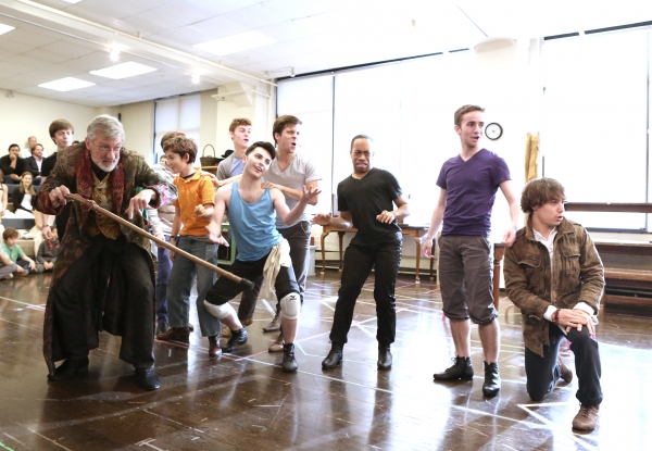 Photo Coverage: In Rehearsal with the Cast of Paper Mill Playhouse's OLIVER!  Image