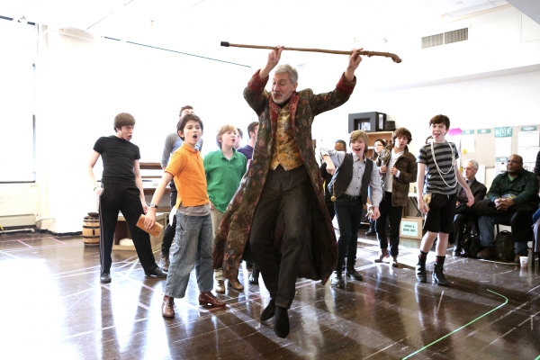 Photo Coverage: In Rehearsal with the Cast of Paper Mill Playhouse's OLIVER!  Image