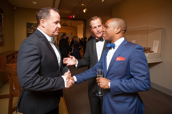 Michael Callahan (Philadelphia Magazine), Christopher Le Vine, Leslie Odom, Jr. Photo