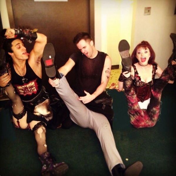 Photo Flash: Saturday Intermission Pics, Nov 16 - Goodspeed's 'HAPPY FELLA' Sends Love to the Philippines; Keenan-Bolger in FAMILY FURNITURE & More! Image