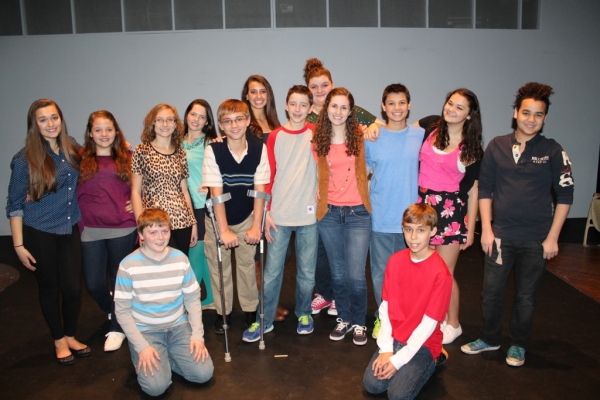 Photo Flash: In Rehearsal with the Cast of Alpha/Omega Players' 13 Image