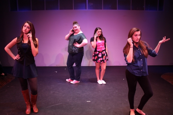 Photo Flash: In Rehearsal with the Cast of Alpha/Omega Players' 13 Image