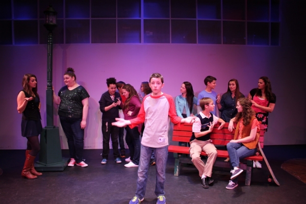 Photo Flash: In Rehearsal with the Cast of Alpha/Omega Players' 13 Image