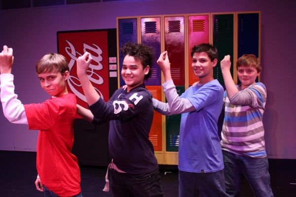 Photo Flash: In Rehearsal with the Cast of Alpha/Omega Players' 13 Image