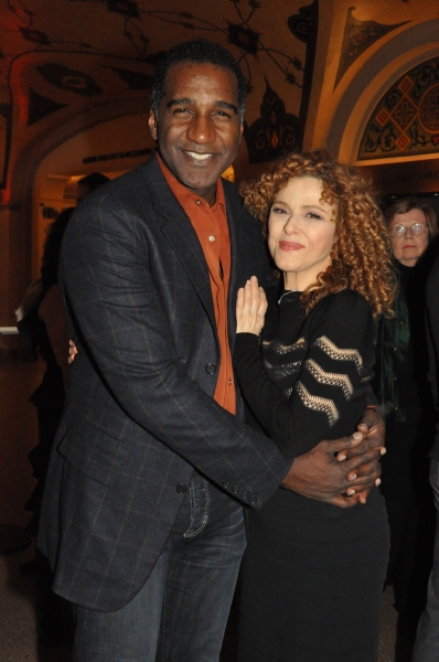 Norm Lewis and Bernadette Peters Photo