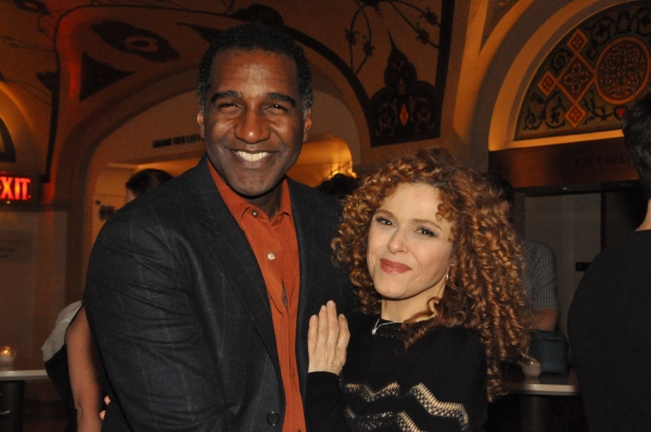 Norm Lewis and Bernadette Peters Photo