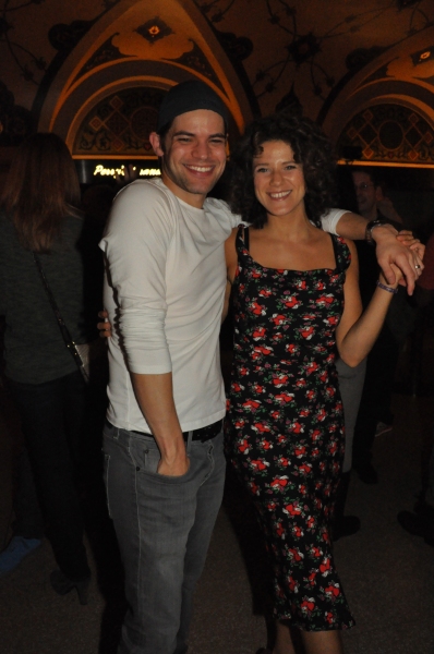 Photo Coverage: Inside A BED AND A CHAIR's Closing Night Cast Party with Peters, Lewis, Jordan and Aimee  Image