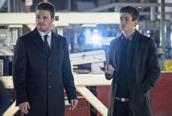 Photo Flash: First Look at Grant Gustin as 'Flash' on The CW's ARROW Image